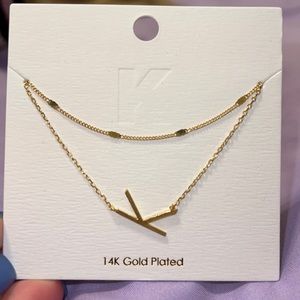 Letter K Necklace